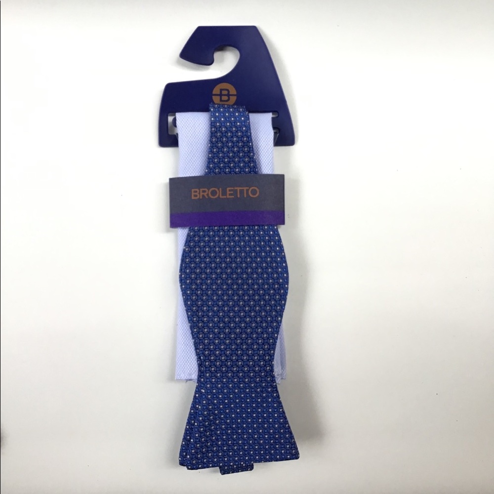 Brand New Broletto Men’s Bow Tie and Pocket Square